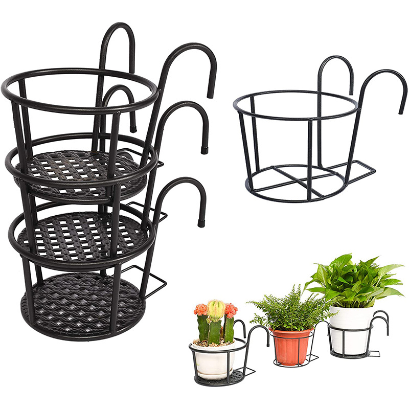 1PC ガーデニングポット屋外窓盆栽スタンド装飾ラウンドアイ - Bonsai Garden Art のレビューと価格
